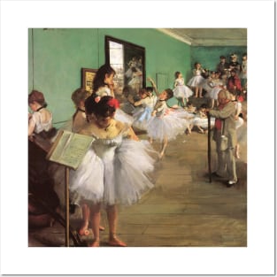 The Dance Class by Edgar Degas Posters and Art